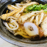 あそこ食堂 - 手打うどん（350円）