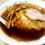 柳の下　末弘軒 - ワンタン麺（ミニ）