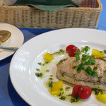 ホテルオークラ ガーデンテラス - 甘鯛のソテー 夏野菜とジェノバソース
