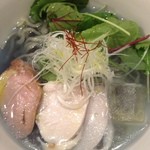 ビーハイブ - 201207　リナブルーの冷やし塩ラーメン 850円