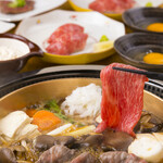 Oomigyuu Hitosuji Nouka Resutoran Daikichi - 近江牛すきやきあります。ランチは小鍋・ディナーは大鍋で豪快に