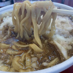 Chiyuukatei - ゴワゴワな極太麺。だけど食感はモチモチな良麺。