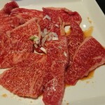 Yakiniku Senryuu - 和牛こだわりカルビランチ 肉1.5倍