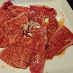 焼肉せんりゅう - 和牛こだわりカルビランチ 肉1.5倍