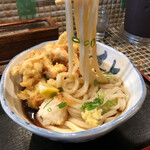 たけうちうどん店 - とり天ぶっかけ 880円