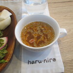 Cafe HaRu-NiRe - スープ