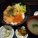 Meshi To Sake Takahiro - サーモンいくら丼