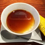 灼味噌らーめん 八堂八 - 今日のデザート 手作り大豆プリン 100円