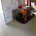わかさ食堂 - 料理写真:テーブルの卓上