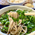 Teuchi Soba Muyuuan - 麺はこんな感じです