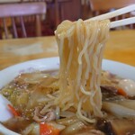 中国飯店 - カントン麺(広東麺)800円+(大盛り)50円