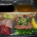 炭焼地鶏 まくら - 地鶏のお造り