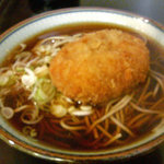 つくば本店 - コロッケそば