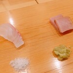 鮨 しゅん輔 - ぶりと真鯛