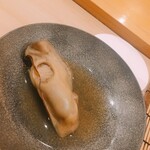 鮨 しゅん輔 - 牡蠣。スープも絶品