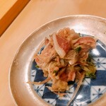 鮨 しゅん輔 - 鰯。ミョウガの香りがいい…