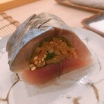 鮨 しゅん輔 - 鯖の棒寿司