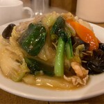 南海飯店 - かたい焼ソバ