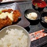 炭火焼と海鮮、手づくり豆富　まいど！ - チキン南蛮定食¥650