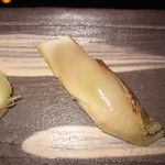 鮨 福原 - シマアジのにぎり