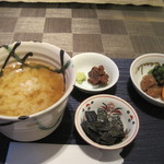 和食 浜木綿 - 鯛味噌（海苔の上にあるやつ）は、ちょっと思ってたのと違った（汗）