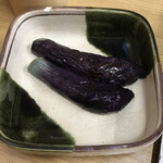 スタミナ苑 - お通し 茄子の煮物