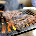 スタミナ苑 - 特上ハラミ 食べ頃