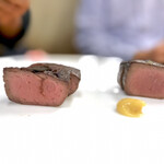 スタミナ苑 - ハツのタタキ