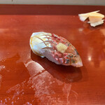 寿司 髙はし - 鯵　思い出せば魚の臭さなど微塵も感じず、旨味だけが記憶に残りました。