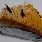 ケーキ工房　ハーブポット - かぼちゃのタルト(420円＋税)