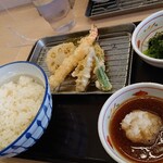 さん天 - 天ぷら定食￥540