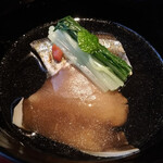 京都一の傳 本店  - 炙り秋刀魚と小蕪の椀