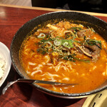 Yakinikudonyabamban - ユッケジャン麺