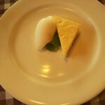 Ristorante TRENTINO - シャーベット＆マスカルポーネのチーズケーキ