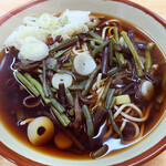 そば谷 - 山菜そば