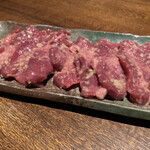 クロスケ - にんにく生タン追加…