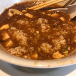 ラーメン ロケット開発 - 〆は麻婆丼で