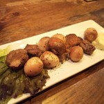 hina - ずり うずら玉子の自家製スモーク