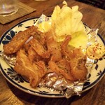 hina - ミミガーのカレー風味カラアゲ