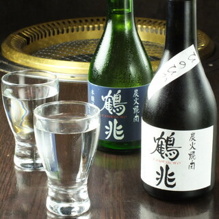 Sumibi Yakiniku Tsuruchou - 鶴兆オリジナル冷酒！本醸造と純米！