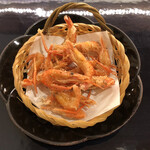 ひさご寿し - 手長海老の唐揚げ