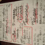 ビストロ椿 - 本日のメニュー