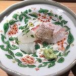 もと井 - 器も綺麗です　お造り