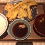 えびのや - 穴子一本揚げ定食　1144円税込