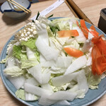 ちゃんこ大政  - 追加の鍋野菜