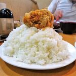 キッチンまつむら - スパイシー唐揚げとチキン南ばん（大盛）750円