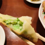元祖十八番 - 餡は野菜たっぷり
