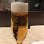 御料理 無窮 - 生ビール　キリンプラウマイスター