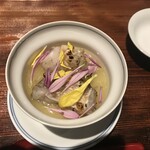 御料理 無窮 - 先付　甘鯛の茶碗蒸し