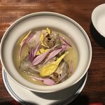 御料理 無窮 - 先付　甘鯛の茶碗蒸し